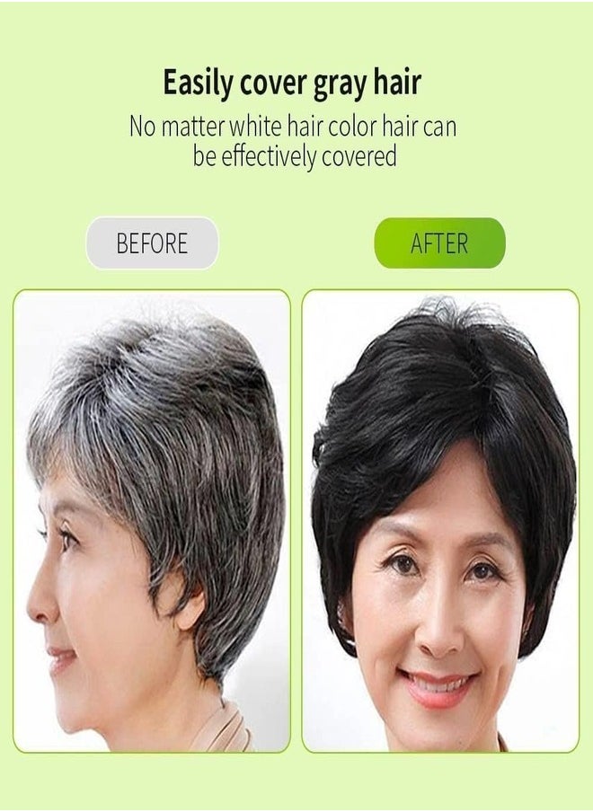 Apple - Apple Ammonia-Free Black Hair & Beard Dye – 500ml+500ml | Long-Lasting Color with Apple Fruit Extract - Image 1