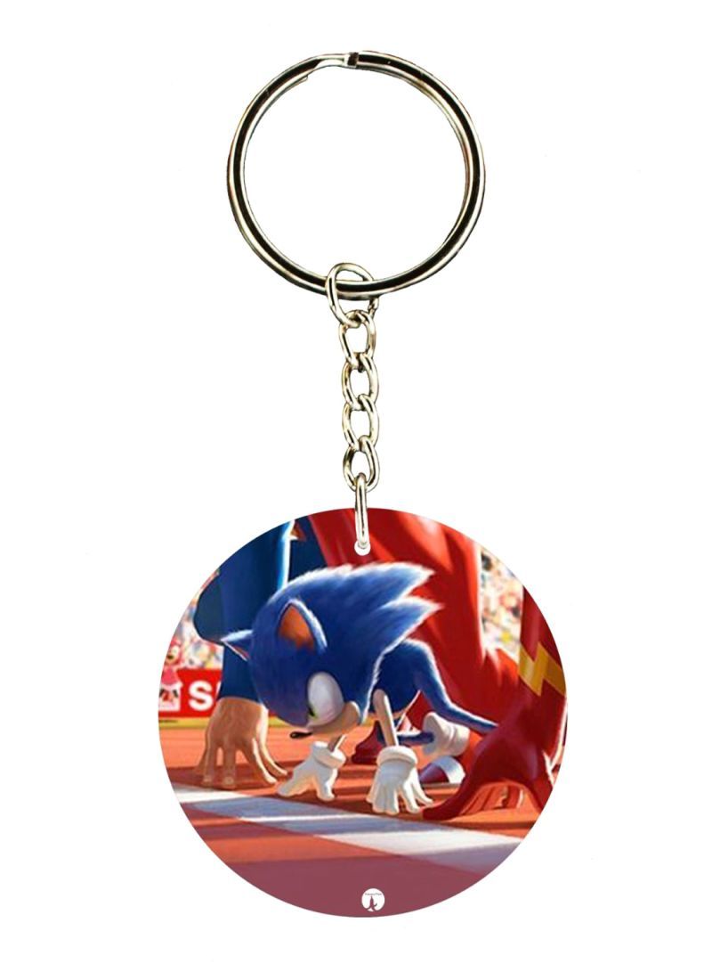 RKN Sonic Printed Keychain