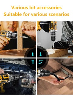 Occuwzz 12V 600W High - Power Electric Drill Tool Set with Dual - Speed Function, 2 Lithium Batteries, Charger & 24 Accessories - Ideal for Home Repair, Furniture & Car Installation  - Image 5
