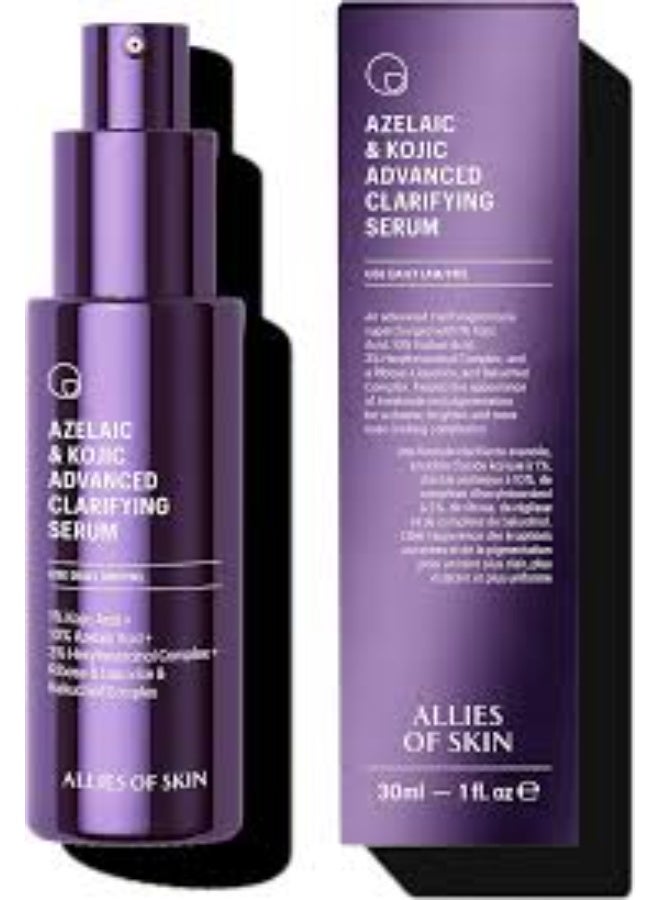 Allies Of Skin Azelaic & Kojic Advanced Clarifying Serum 30ml - Image 1
