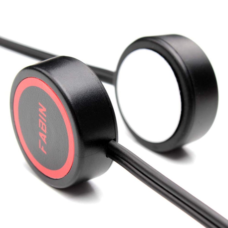 FARBIN Horn Push Button 2Pcs，Momentary Switch with 3 Meters Wire，Round Red Cap On Off Switch，SPST Tactile On Off，DIY Electronics Accessories Prewired - Image 5