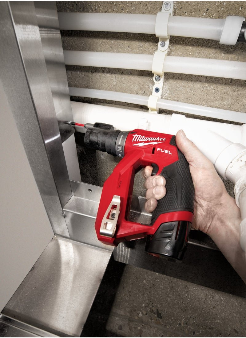 Milwaukee - M12 FUEL™ Installation Drill Driver with Interchangeable Heads (Tool Only) - Image 1