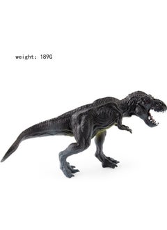 11 Inch Grey And Black Walking Tyrannosaurus Rex, Realistic Jurassic Dinosaur Model Toy, Plastic Educational Prehistoric Animal Model For Kids And Toddlers, Gift