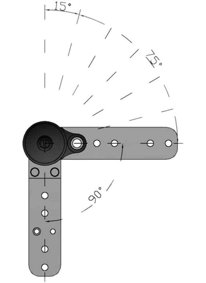 UNIQUELLA - UNIQUELLA Sofa Arm Automatic Adjuster Sofa Bed Headrest Adjustable Angle Adjuster 2 pcs Furniture Hinge Ratchet Folding Connecting Hinges for Sofa Armrest Headrest Angle Adjuster - Image 1