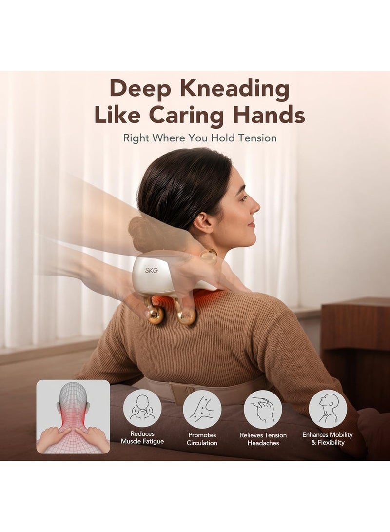 SKG H7 Ultra E Neck and Shoulder Flex Massager for Pain Relief Deep Tissue with Smart Heating Film - Image 3