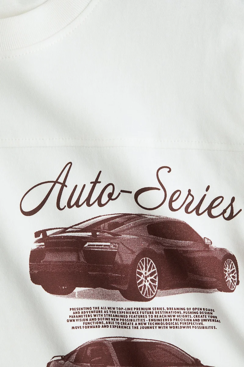 H&M Oversized printed T-shirt