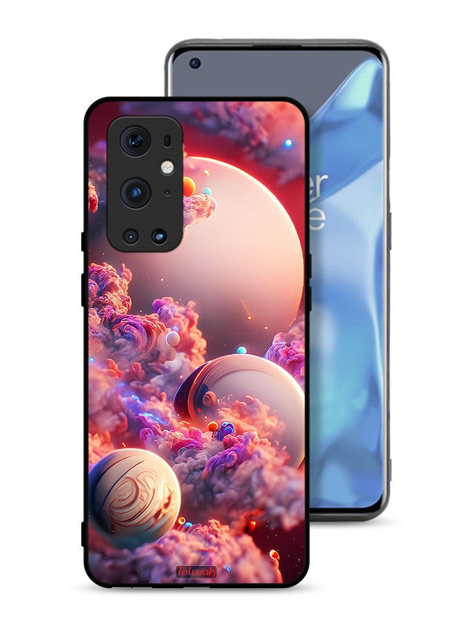 Tolwak OnePlus 9 Pro 5G Protective Case Cover Clouds Abstract Art  - Image 1