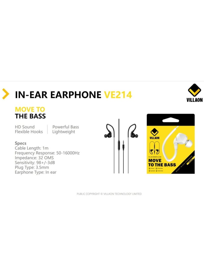 Villaon - VILLAON VE214 Earphone - Image 1