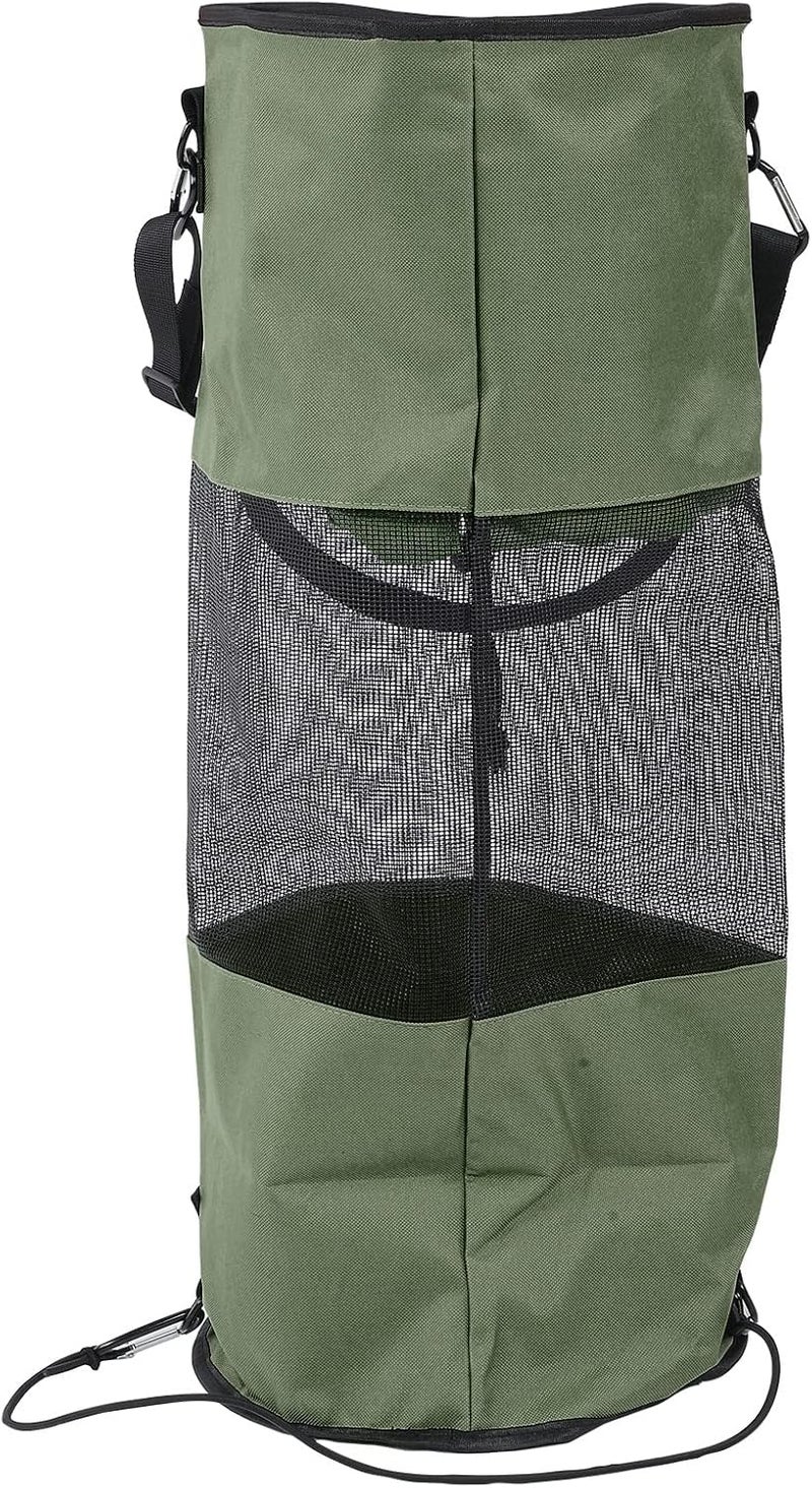 Boat Trash Bag Reusable Waterproof Mesh Garbage Bag, Outdoor Mesh Trash Bag for Boat with Elastic Top and Sturdy Buckle Strap, Portable Garbage Storage for Kayaking - Image 4