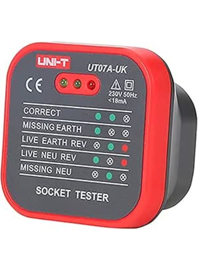 Uni-T Ut07A, Socket Tester 230Vac