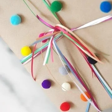 ماشو تريند Plush Pompom 12 mm - Colorful Pompom 50 Pieces - Plush Pompom - Ornamental Pompom