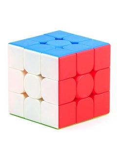 3x3 Moyu MoFang JiaoShi Mini Magic Cube Beginner's Guide to Rubik's Cube: Racing, Real Color, Straight Step, Smooth Rotation Rubik's Cube