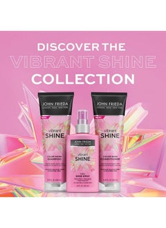 John Frieda Vibrant Shine Spray Glossy Hair Treatment & Weightless Argan Oil Spray For Detangling With Heat Protectant Up To 450F 5 Ounce  - Image 5