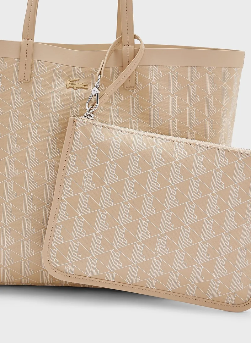 LACOSTE Top Handle Tote