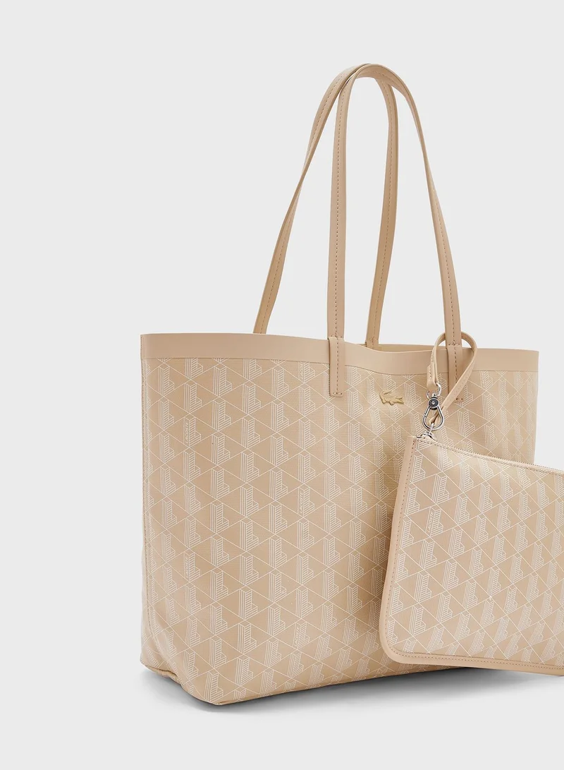 LACOSTE Top Handle Tote