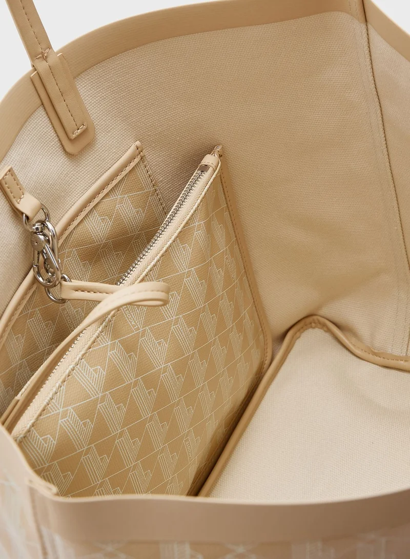 LACOSTE Top Handle Tote