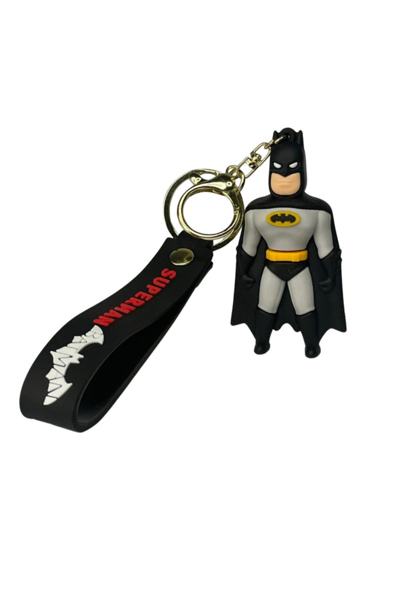 THE ARTFUL BLEND Superman Batman Keychain - Image 1