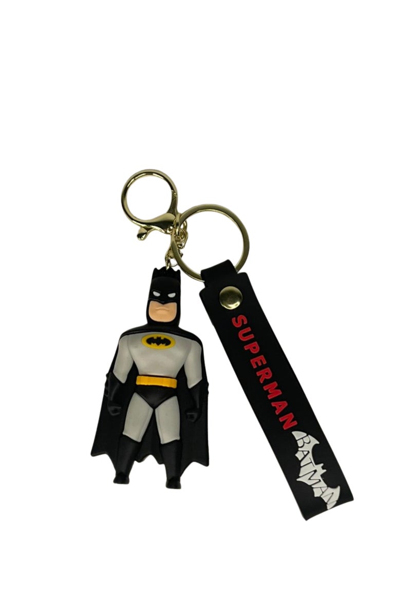 THE ARTFUL BLEND Superman Batman Keychain - Image 2
