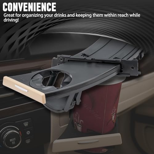 WEILEITE Replacement Cup Holder Compatible with BMW 3 Series E90 E92 328i E93 E91 335i 330i 325i 325xi 328xi 323i 330xi 335xi 335is 335d 2006-2013 Replace 51459173467(Front Left Driver Side) - Image 4