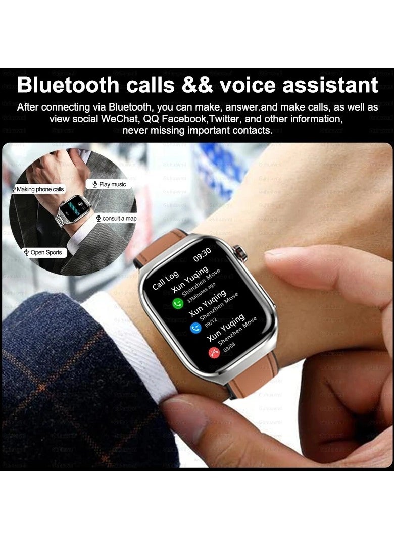 AROAQ - TK16 Smart Watch Bluetooth Call Micro Physical Examination ECG Body Fat Five Internal Organs Detection Multi-Sports - Image 1