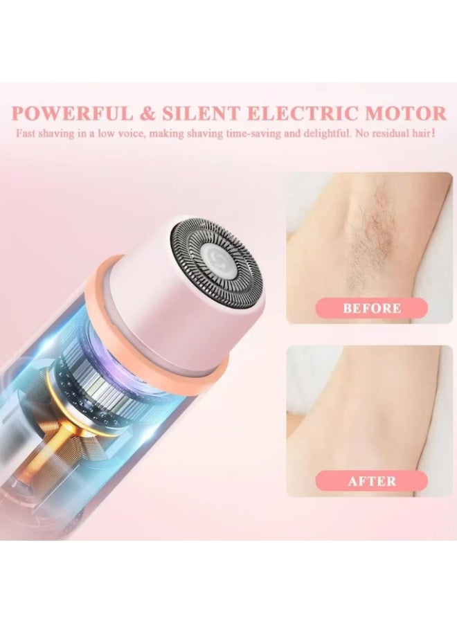 مزيل شعر كهربائي ثنائي الرأس لمنطقة البيكيني للنساء - 2 في 1 - Image 5