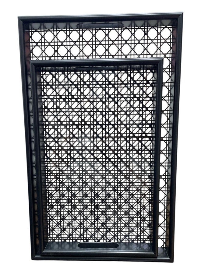 Luxury 2-Piece Serving Tray Set  - Image 1