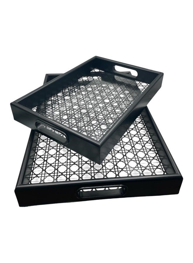 Luxury 2-Piece Serving Tray Set  - Image 3