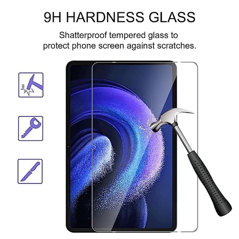 SPCORE Premium Tempered Glass Screen Protector [Anti-Scratch] for Xiaomi Mi Pad 6 (11 inch, 2023 model) Pack of 1 - Image 5