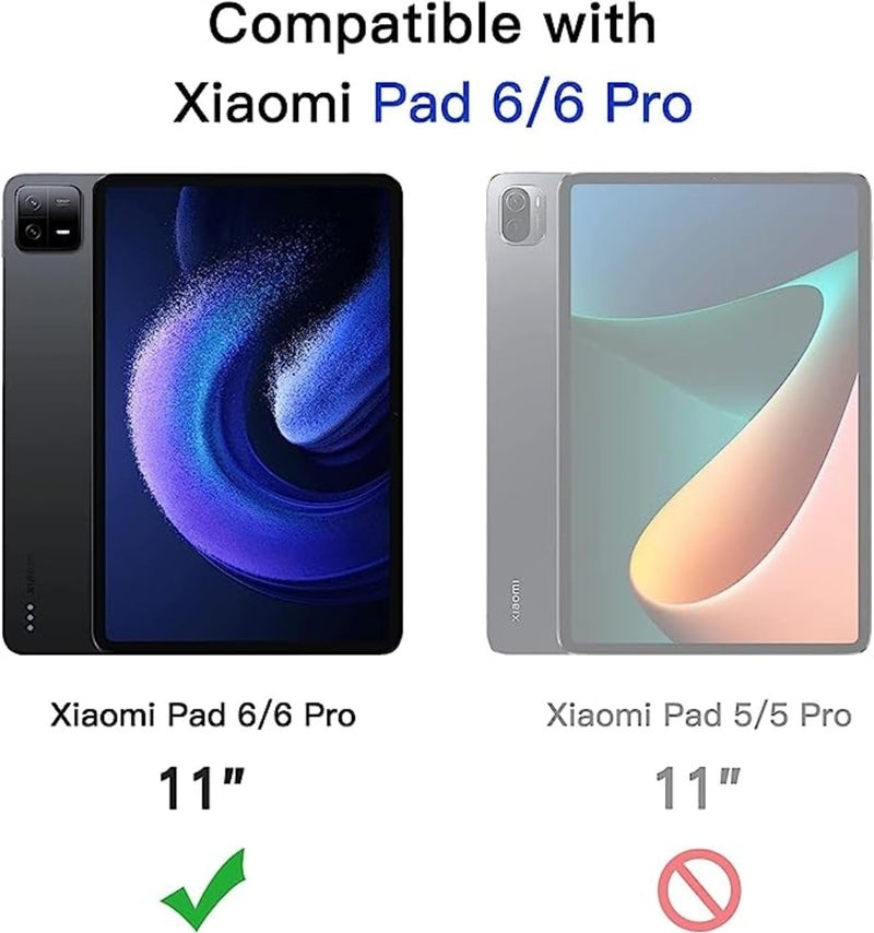 SPCORE Premium Tempered Glass Screen Protector [Anti-Scratch] for Xiaomi Mi Pad 6 (11 inch, 2023 model) Pack of 1 - Image 2