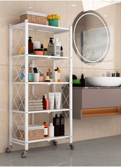 5-Shelf White