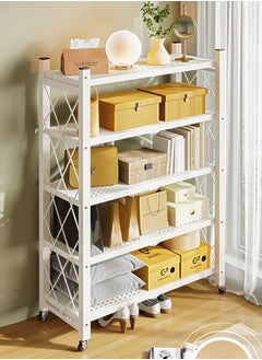 5-Shelf White