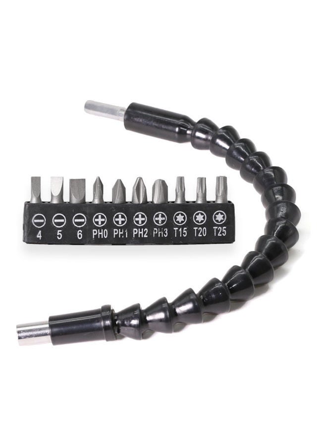 NIBEMINENT Flexible Shaft Drill Bit Black/Silver - Image 1