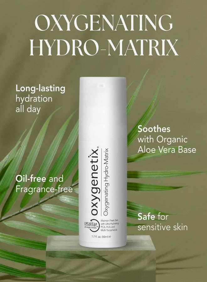 Oxygenetix Oxygenating Hydro-Matrix (1.7oz | Lightweight Aloe-Based Face Moisturizer with Hyaluronic Acid for Sensitive, Dry, or Compromised Skin - Image 2