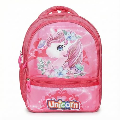 Stylbase Cartoon Printed School Bag for Boys and Girls | Waterproof Backpack Bag for Travelling Sports | Kids Bag Ideal for UKG Nursery 1st Class | School Bags for 5 7 Years 15 Inches - Image 1