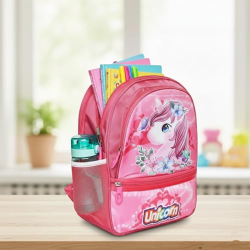 Stylbase Cartoon Printed School Bag for Boys and Girls | Waterproof Backpack Bag for Travelling Sports | Kids Bag Ideal for UKG Nursery 1st Class | School Bags for 5 7 Years 15 Inches - Image 5