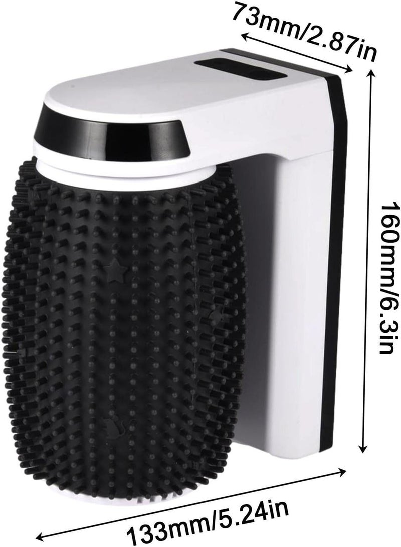 GGOOT Cat Self Groomer Brush, Automatic Self Groomer, Softer Cat Corner Scratcher With Catnip Kitten Brush Face Grooming Tool for Kitten Puppy - Image 4