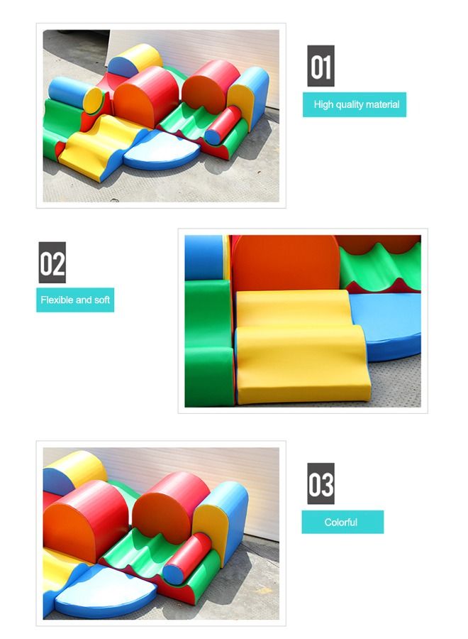 JSAITOYS Various Color Multi Style Toddler Climbing Children Indoor Area Soft Play Set - Image 3