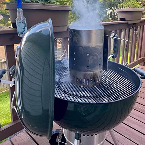 GRISUN Grill Lid Holder for Weber Charcoal Kettle Grill 22.5 Inch, 18.5 Inch, Stainless Steel Slide a Side Lid Prop, Charcoal Kettle Accessories, BBQ Accessory for Weber Kettle - Image 2