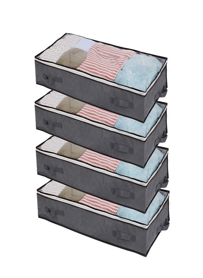 JERIA 1M Storage Bags 4Pack Grey - Image 1