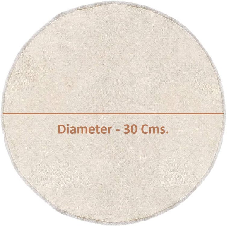 WUD Unbleached Thin Cotton Idli Cloth for Steaming, Set of 6, Without Holes - Image 4