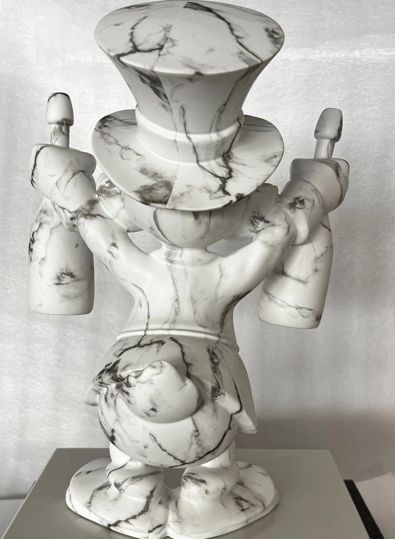 Other Manufacturer Scrooge McDuck Marble Sculpture Statue Pop Art 47cm  - Image 2