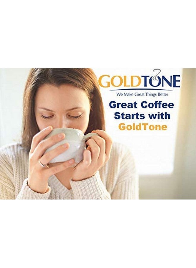 GoldTone فلتر قهوة سلة قابل لإعادة الاستخدام من علامة GOLDTONE يناسب صانعات القهوة ومحمصات Cuisinart بسعة 8-12 كوب. بديل لفلتر القهوة السلة القابل لإعادة الاستخدام GTF-B من Cuisinart - خالي من BPA (1) - Image 4