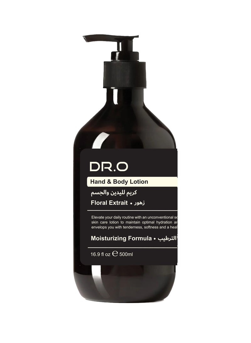 PREMIUM & LUXURY HAND&BODY LOTION-FLORAL EXTRAIT 500ML