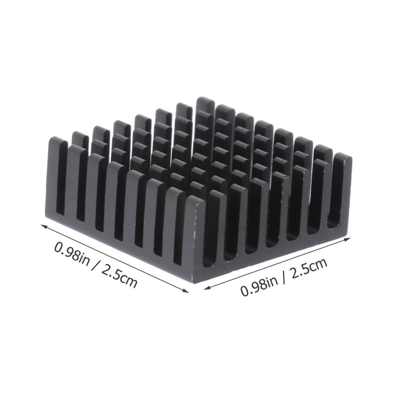 Aluminum Heat Sink Radiator 10 Pcs For Diode Chip LED Cooling - Image 3