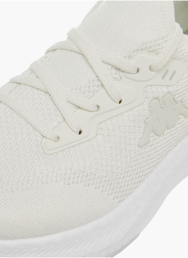 Kappa Women's Logo Detail Lace-Up Sports Shoes  - Image 4