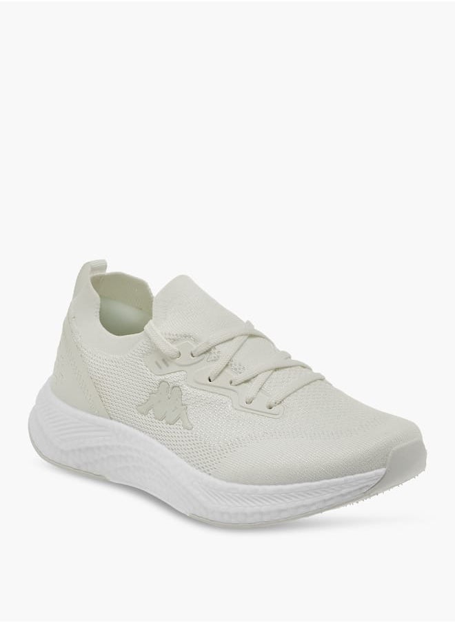 Kappa Women's Logo Detail Lace-Up Sports Shoes  - Image 2