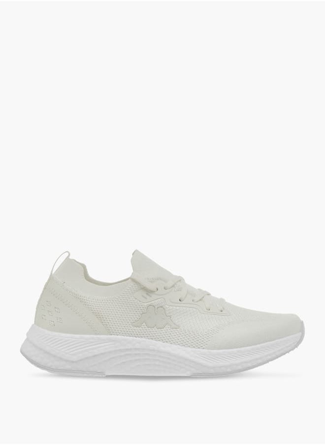 Kappa Women's Logo Detail Lace-Up Sports Shoes  - Image 3