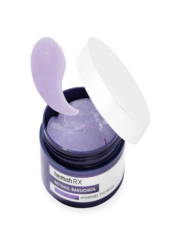 HEIMISH RX Retinol Bakuchiol Hydrogel Eye Patch - Anti Aging Under Eye Patches, Hydrating Formula with Retinol, 2% Niacinamide for Dark Circles, Puffiness & Wrinkles, Korean Skincare, 1.4g/60ea - Image 1