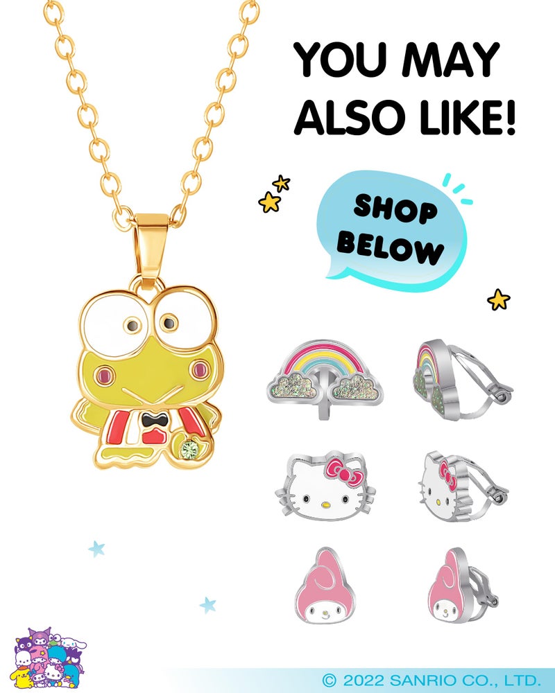 Hello Kitty and Friends Charm Bracelet 6.5" + 1", Gold Flash-Plated Plated Sanrio Bracelet Official License - Image 4