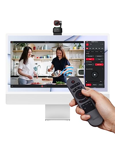 OBSBOT Tiny 2 Remote Control, Smart Remote for Tiny 2/Tiny 2 Lite/Tiny 4K/1080P Webcam, Wireless Connection via USB Receiver, Combination of Remote Control and Presentation Clicker - Image 2